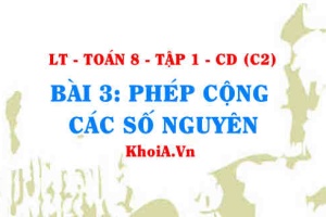 Cách cộng hai số nguyên khác dấu, hai số nguyên cùng dấu? Toán 6 bài 3 c2cd1